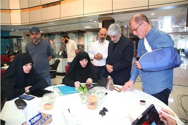 بازدید وزیر ورزش و جوانان و قائم مقام وزارت ارشاد و ریاست کمیته ملی المپیک  از پروژه ایران یار 24