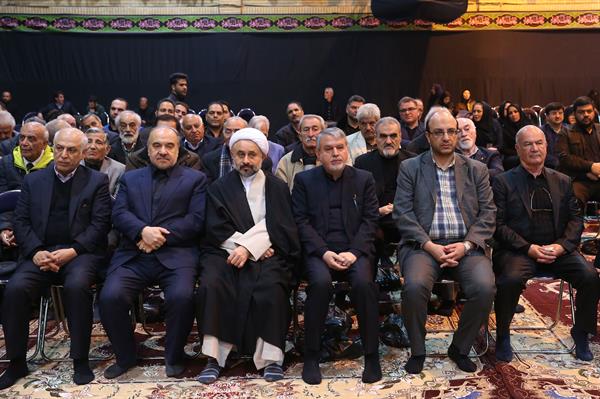مراسم عزاداری جامعه ورزش کشور بمناسبت ده فاطمیه(س) 5