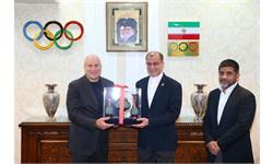 دیدار ریاست کمیته ملی المپیک با نایب رییس فدراسیون جهانی کشتی 8