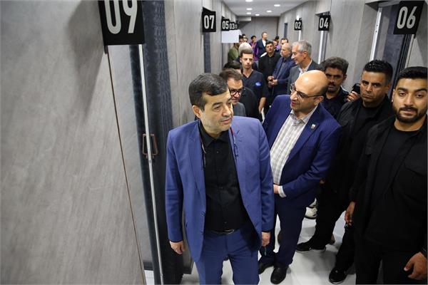 بازدید دبیرکل کمیته ملی المپیک از اردو والیبال و کشتی 12