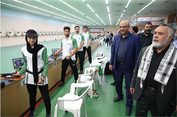 بازدید دبیرکل کمیته ملی المپیک از اردو تیراندازی 15