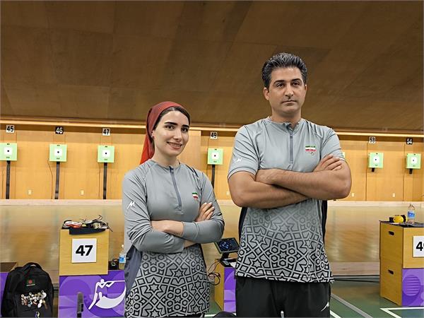 بازی های آسیایی ایچی - ناگویا ؛ هانیه رستمیان: در فینال کمی چالش داشتم ولی در نهایت به مدال رسیدیم/ از الان تمرکزم برای کسب مدال تپانچه ۲۵ متر است