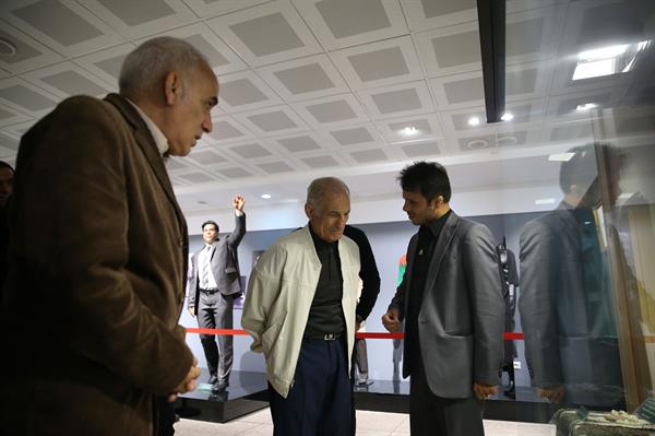 حضور عبدالله موحد در موزه ملی ورزش، کمیته ملی المپیک و پارالمپیک 9