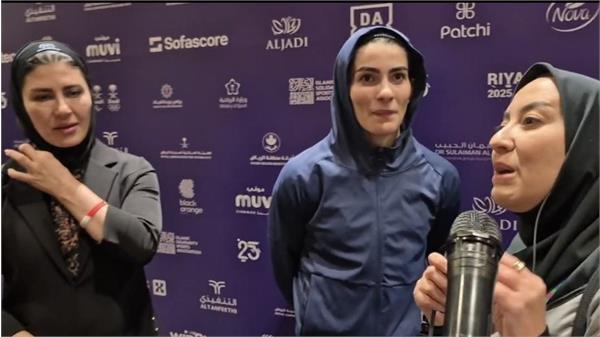 بازی‌های کشورهای اسلامی ریاض؛گلشاد نژاد: توانستم با شکست رنکینگ چهار قهرمان شوم