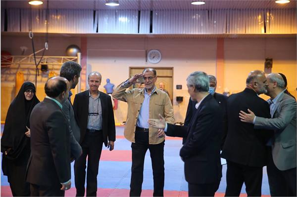 بازدید مسولان ورزش کشور از اردو تیم ملی تکواندو 2