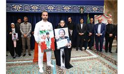 مراسم اعطا پرچم و بدرقه پرچمداران اعزامی به بازیهای آسیایی آیچی ناگویا 1