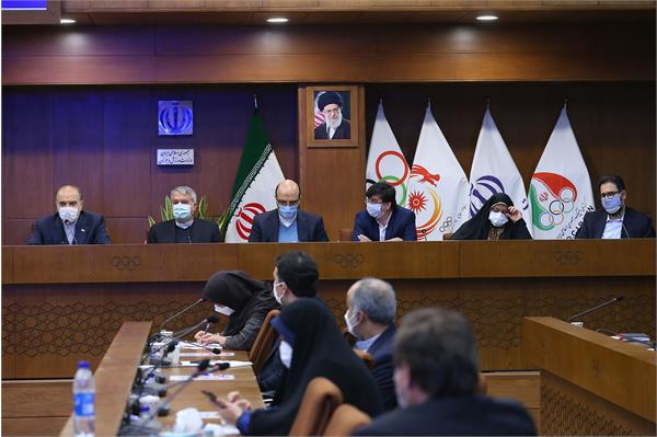 نشست ستاد عالی بازیهای المپیک،پارالمپیک و آسیایی و پارآسیایی 21