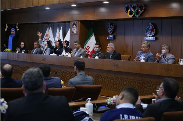 تجلیل از افتخارآفرینان کاروان اعزامی به بازی های المپیک ناشنوایان برزیل 26
