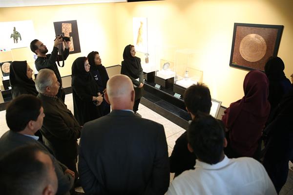 مراسم اهدا کاپ افتخارآفرینان ورزش راگبی و بازدید از موزه ملی ورزش،المپیک و پارالمپیک 22