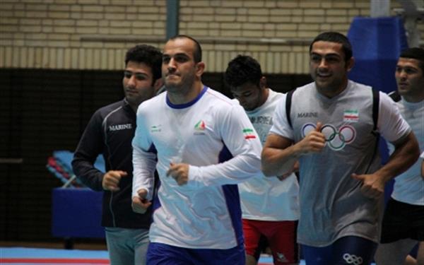 کشتی گیران آزاد فردا آخرین تمرین خود را انجام می دهند(523)