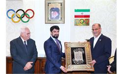 دیدار ریاست و دبیرکل کمیته ملی المپیک با رییس فدراسیون جهانی وزنه برداری 12