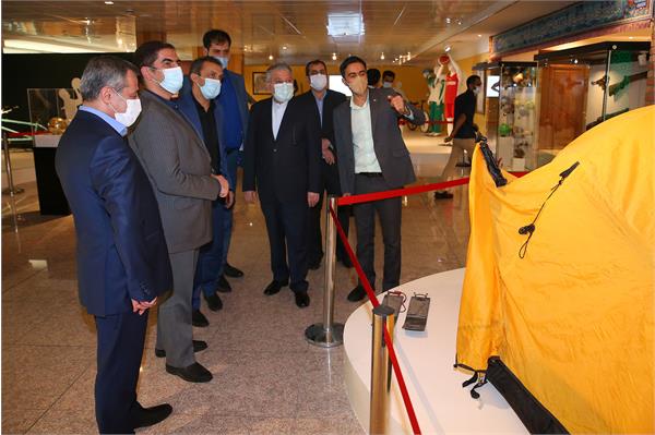 بازدید رییس کمیسیون ورزش مجلس شورای اسلامی از موزه ملی ورزش،المپیک و پارالمپیک 8