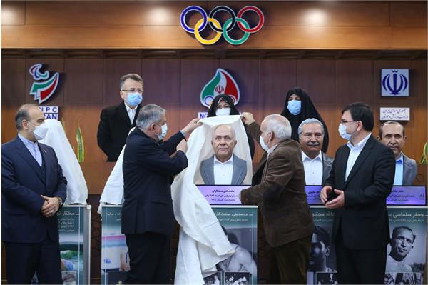 مراسم رونمایی از تندیس قهرمانان ورزش کشور 36