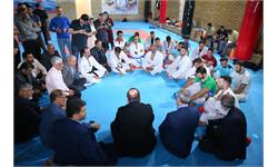 بازدید وزیر ورزش و جوانان و مسولان کمیته ملی المپیک  از اردو تیم ملی کاراته 6