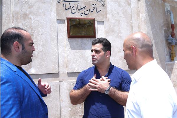 نصب تابلوهای افتخار قهرمانان المپیک استان مازندران 25