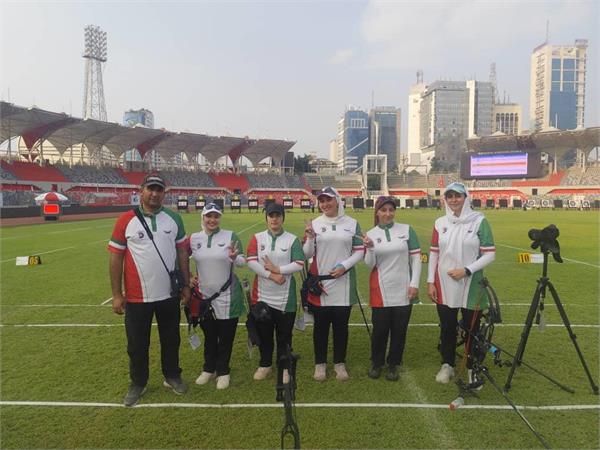 کسب مدال برنز توسط تیم کامپوند بانوان