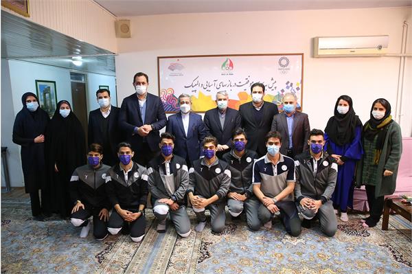 بازدید مسئولین کمیته ملی المپیک از فدراسیون های اسکیت، وزنه برداری، بسکتبال، ووشو و ورزش های سه گانه 75