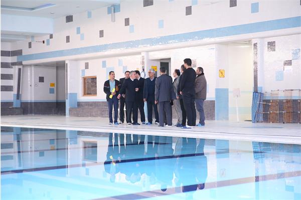 بازدید از اماکن ورزشی دانشگاه آزاد اسلامی واحد علوم و تحقیقات 6