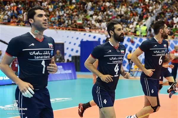 لیگ ملت های والیبال، برنامه کامل بازی های ایران