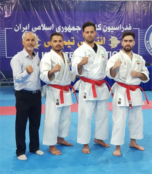 جهت حضور در مسابقات قهرمانی آسیا؛نفرات برتر رقابت های انتخابی تیم ملی کاتا مردان معرفی شدند