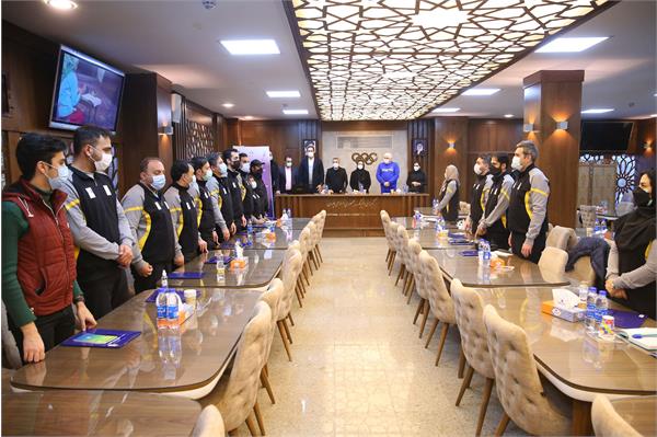 مراسم افتتاح دوره شمشیربازی المپیک سولیداریتی 1
