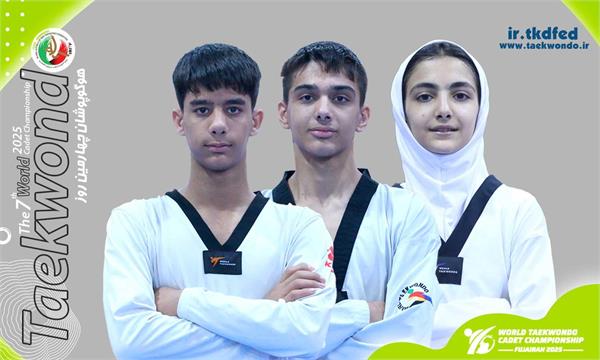 تکواندو قهرمانی جهان- فجیره،پرهام ترجانی نخستین طلایی تیم ایران/آقامحمدی نقره گرفت و جعفری برنز