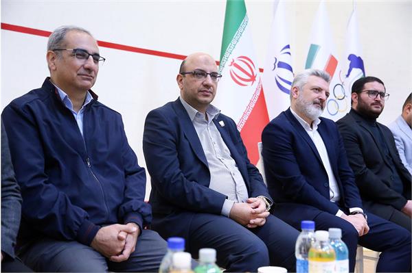 بازدید دبیرکل کمیته ملی المپیک از اردو اسکواش 21