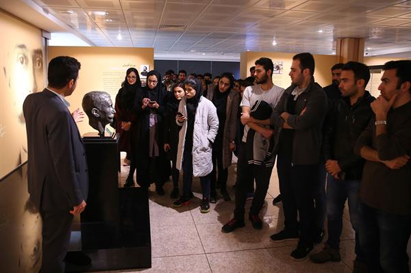 بازدید دانشجویان دانشگاه علامه طباطبایی از موزه المپیک 1