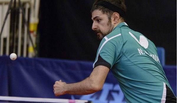 Iran's Table Tennis Player Receives Bronze Medal at 2018 ATP World Tour