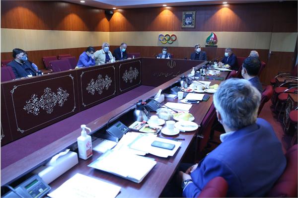 جلسه هیئت رییسه فدراسیون شنا،شیرجه و واترپولو 3