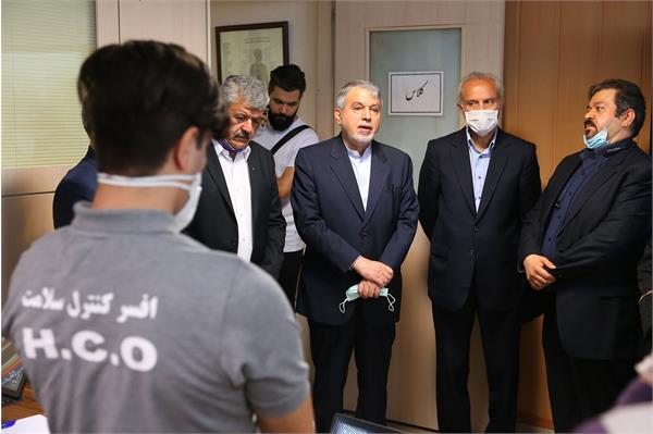 بازدید مسوولان کمیته ملی المپیک از فدراسیون شنا،شیرجه و واترپولو و پزشکی ورزشی 23