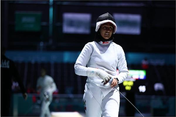 بازی های کشورهای اسلامی ریاض؛ صعود ریحانه رضایی به یک چهارم نهایی شمشیربازی اپه