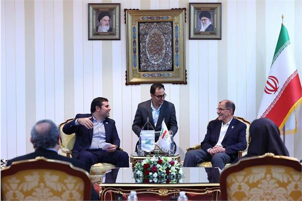 دیدار دبیرکل انجمن همبستگی ورزشی کشورهای اسلامی (ISSA)  با رئیس کمیته  المپیک