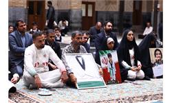 مراسم اعطا پرچم و بدرقه پرچمداران اعزامی به بازیهای آسیایی آیچی ناگویا 25
