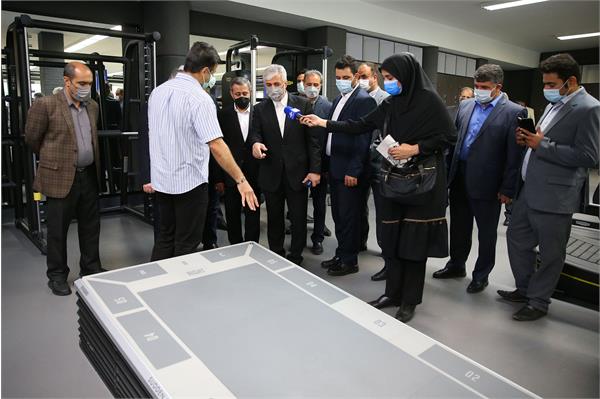 بازدید وزیر ورزش و جوانان از آکادمی ملی المپیک و افتتاح سالن فانکشنال 18