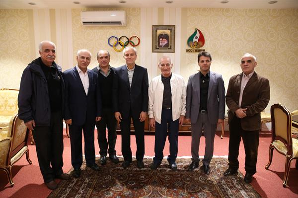 حضور عبدالله موحد در موزه ملی ورزش، کمیته ملی المپیک و پارالمپیک 15