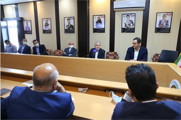 بازدید از اردو تیم ملی فوتبال امید، بسکتبال و اسکیت 30