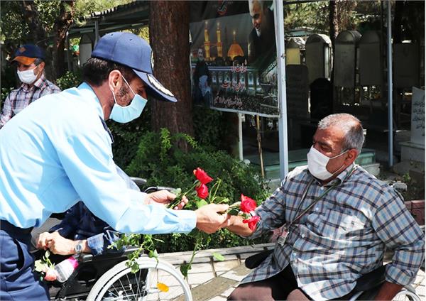 همزمان با آخرین روز هفته دفاع مقدس؛ همایش ویلچر رانی جانبازان سرافراز ارتش جمهوری اسلامی برگزار شد