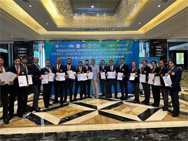 24 Iranian Karate Referees Pass International Clinic