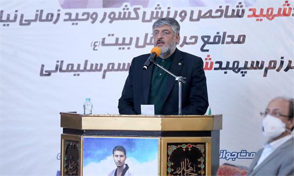 پولادگر: شهید زمانی نیا و شهدای انقلاب اسلامی اسطوره‌های بزرگ تاریخ معاصر هستند