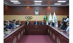 مراسم اهدا مدال و کاپ افتخارآفرینان ورزش کشور به موزه المپیک و پارالمپیک -- 4