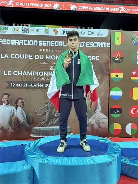 Historic Gold at Junior Fencing World Cup