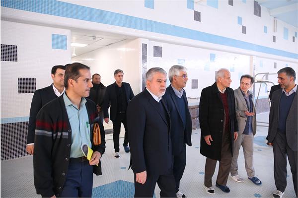 بازدید از اماکن ورزشی دانشگاه آزاد اسلامی واحد علوم و تحقیقات 5