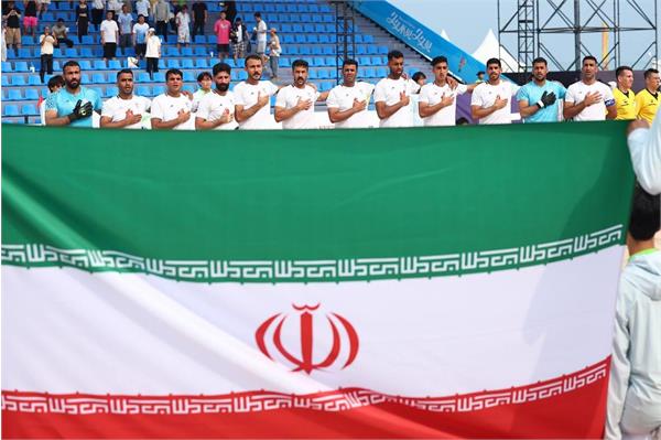 بازی های آسیایی ساحلی سانیا ؛ پیروزی پرگل ساحلی‌بازان ایران برابر تایلند با نتیجه ۱۳ بر یک