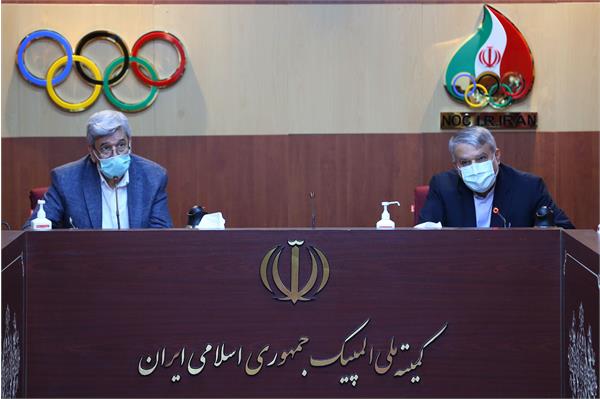 بازدید ریاست دانشگاه علوم تحقیقات و فناوری از موزه ملی ورزش و امضا تفاهم نامه همکاری با کمیته ملی المپیک 17