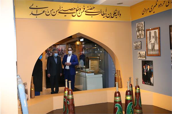بازدید ریاست دانشگاه تهران از موزه ملی ورزش 7