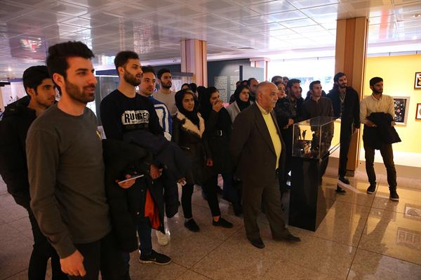بازدید دانشجویان دانشگاه علامه طباطبایی از موزه المپیک 6