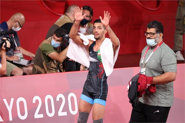 المپیک توکیو 2020؛گرایی:فردا با آمادگی کامل بمصاف حریف فینال خود می روم
