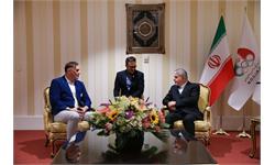 دیدار با رییس اتحادیه کشتی جهان 1
