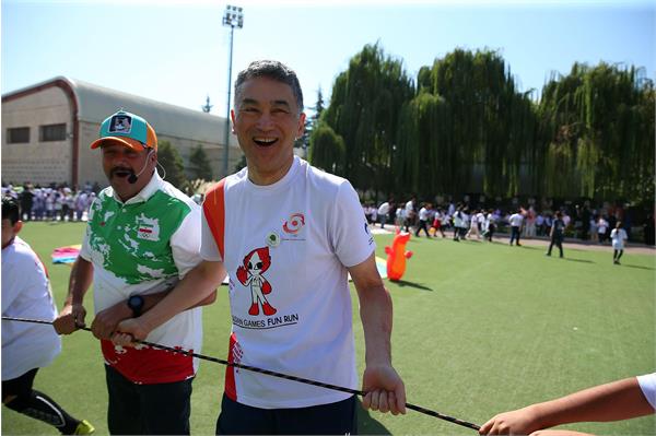 مراسم FUN RUN بازی های آسیایی ناگویا-آیچی در تهران 36